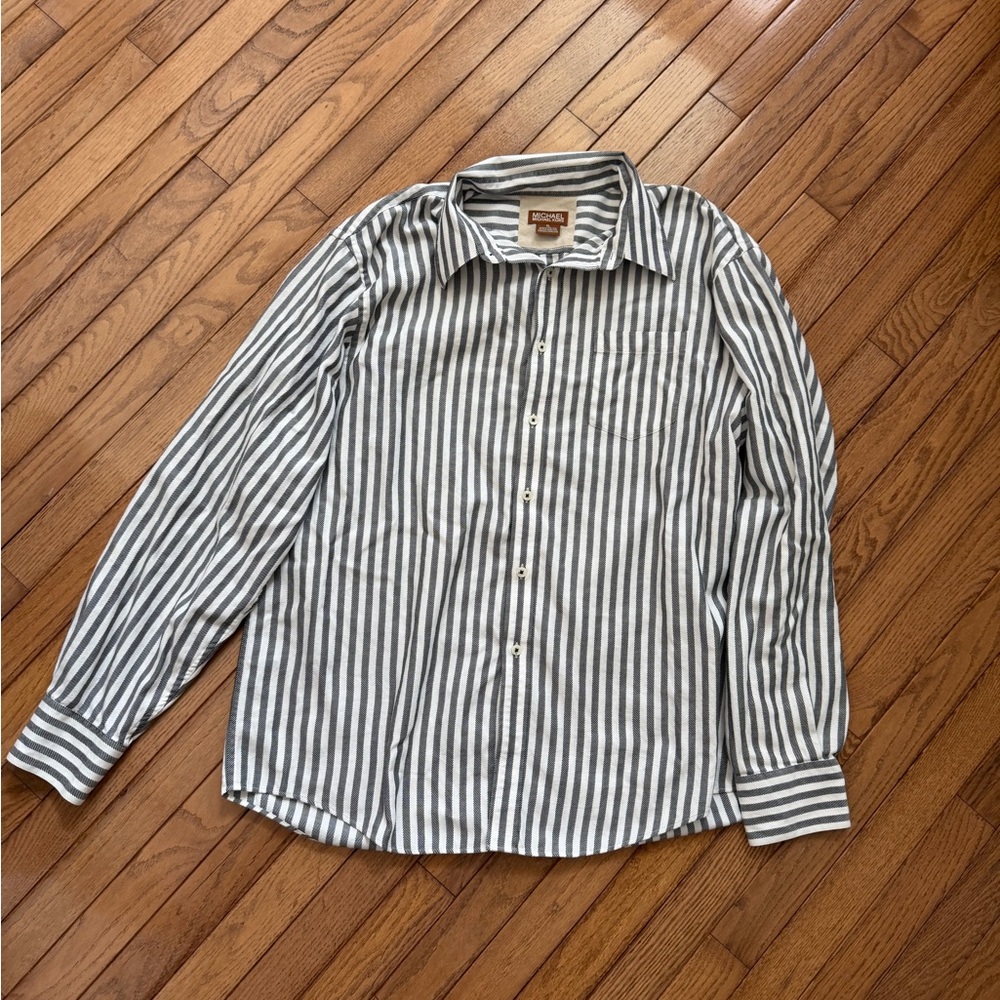Michael Kors Striped Men's Shirt